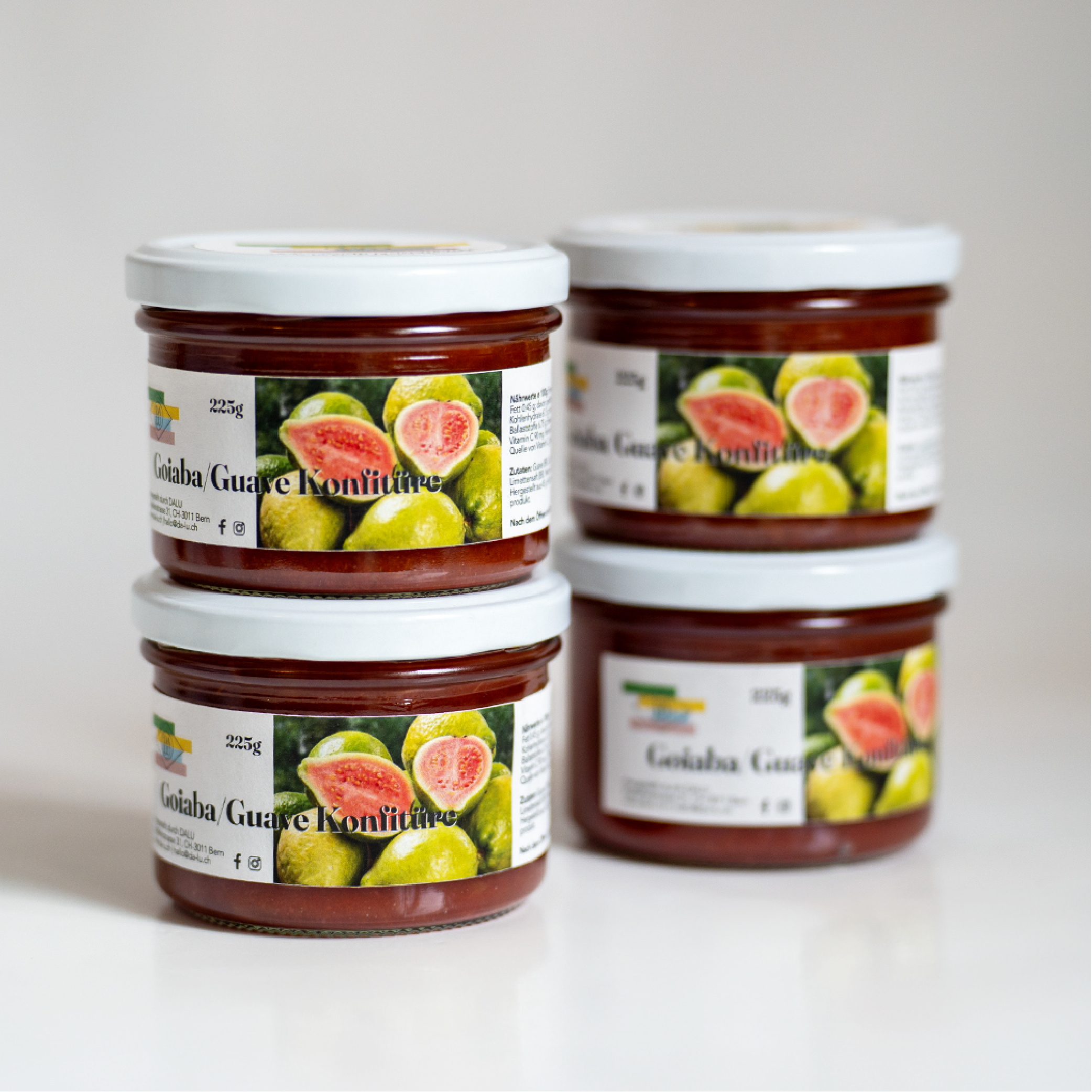 DALU Produktfotos Sowohl das Verpackungsdesign als auch die Produktfotos wurden von Werde Design erstellt.