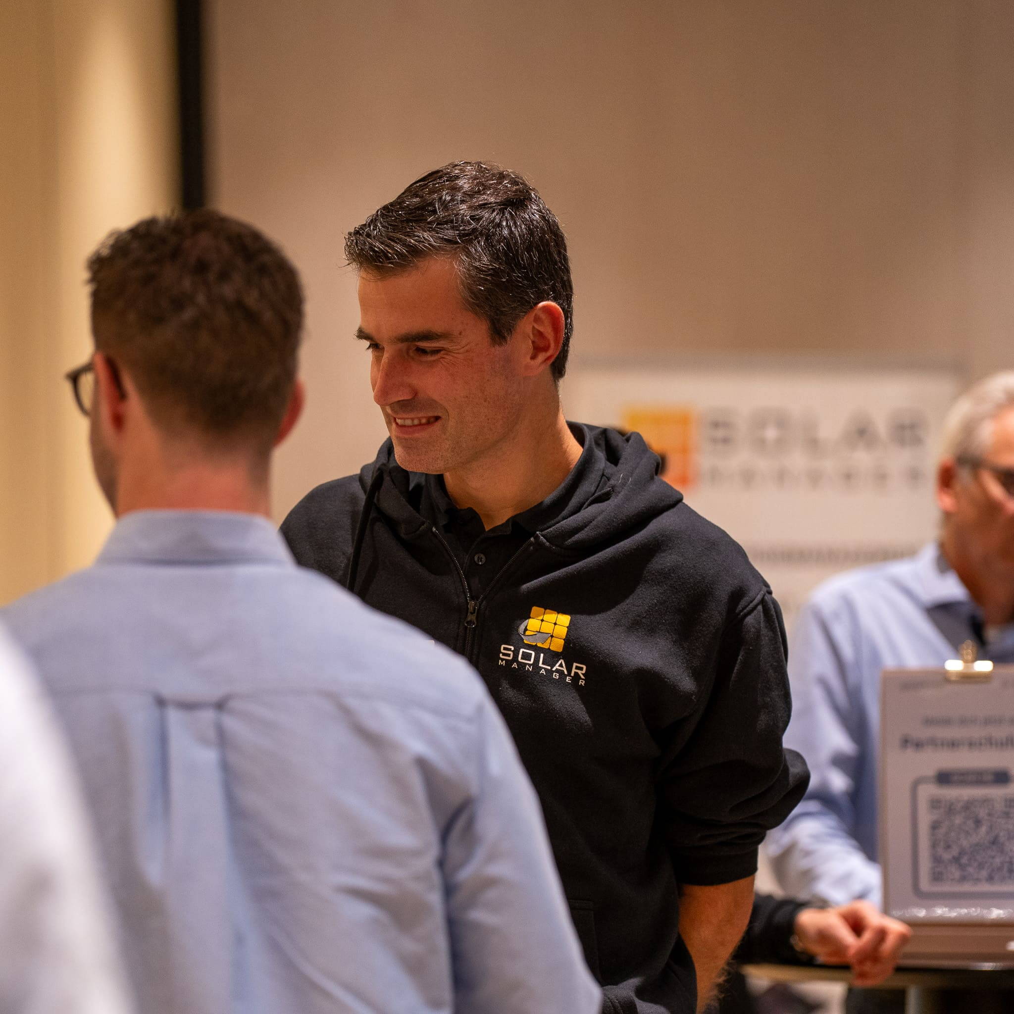 Networking an der Energy Tour 2025 Der Solar Manager unterstützt Hauseigentümer dabei, ihren Eigenverbrauch effizient zu optimieren.